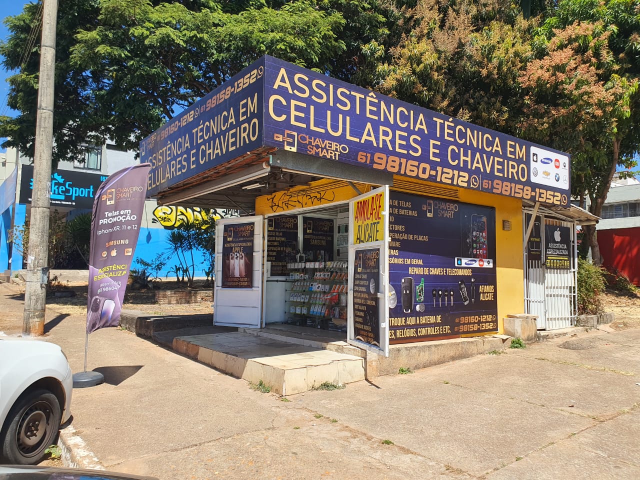Interior do estabelecimento ChaveiroSmart