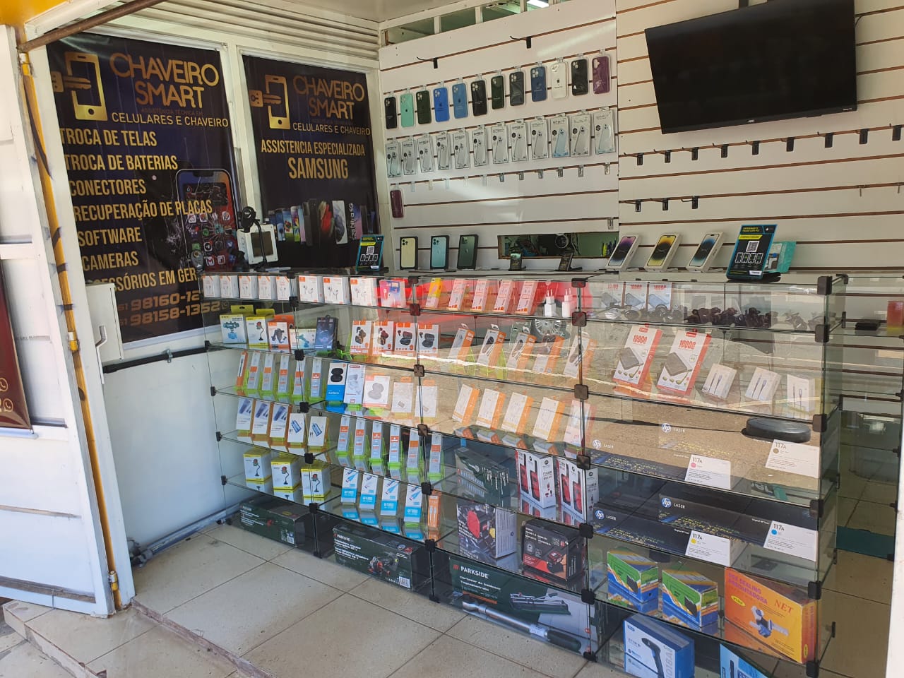 Ambiente organizado e limpo